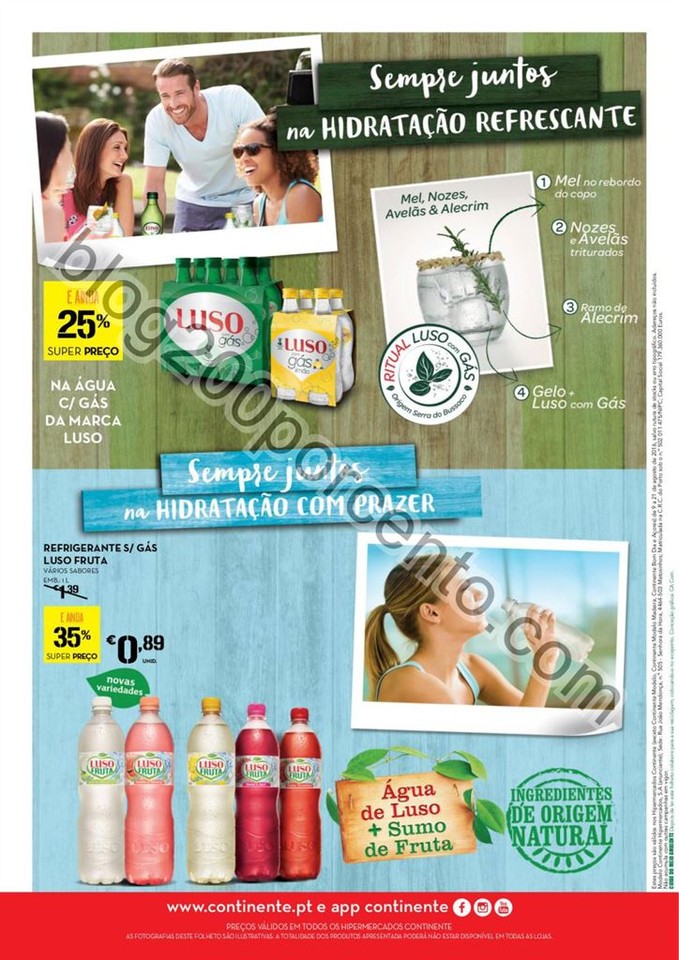 Antevisão Folheto CONTINENTE Extra bebidas promo