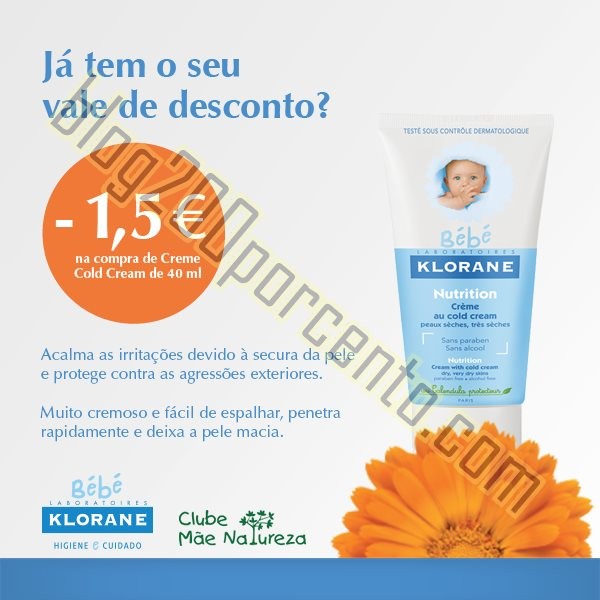 Novo vale de desconto KLORANE para o mês de dezem