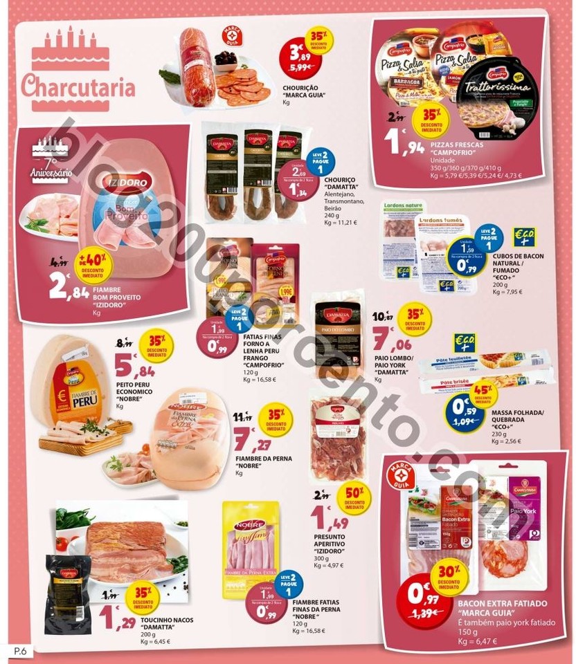 Antevisão Folheto E-LECLERC Aniversário Rana de 