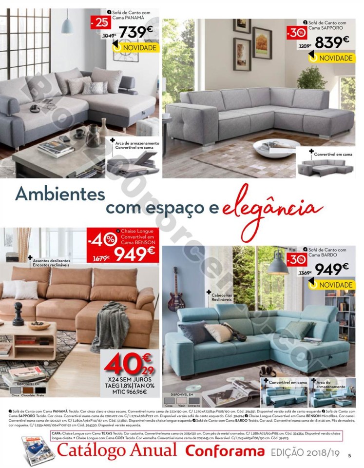 Antevisão Folheto CONFORAMA Promoções de 27 se
