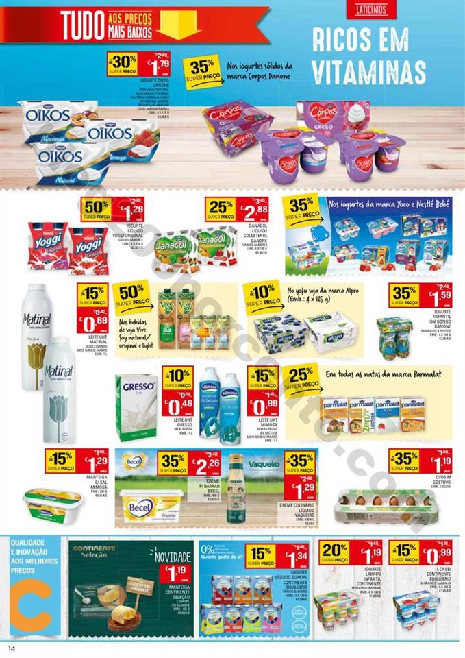 Antevisão Folheto CONTINENTE Promoções de 11 a 