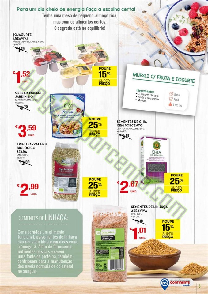 Antevisão Folheto CONTINENTE Áreaviva promoçõe