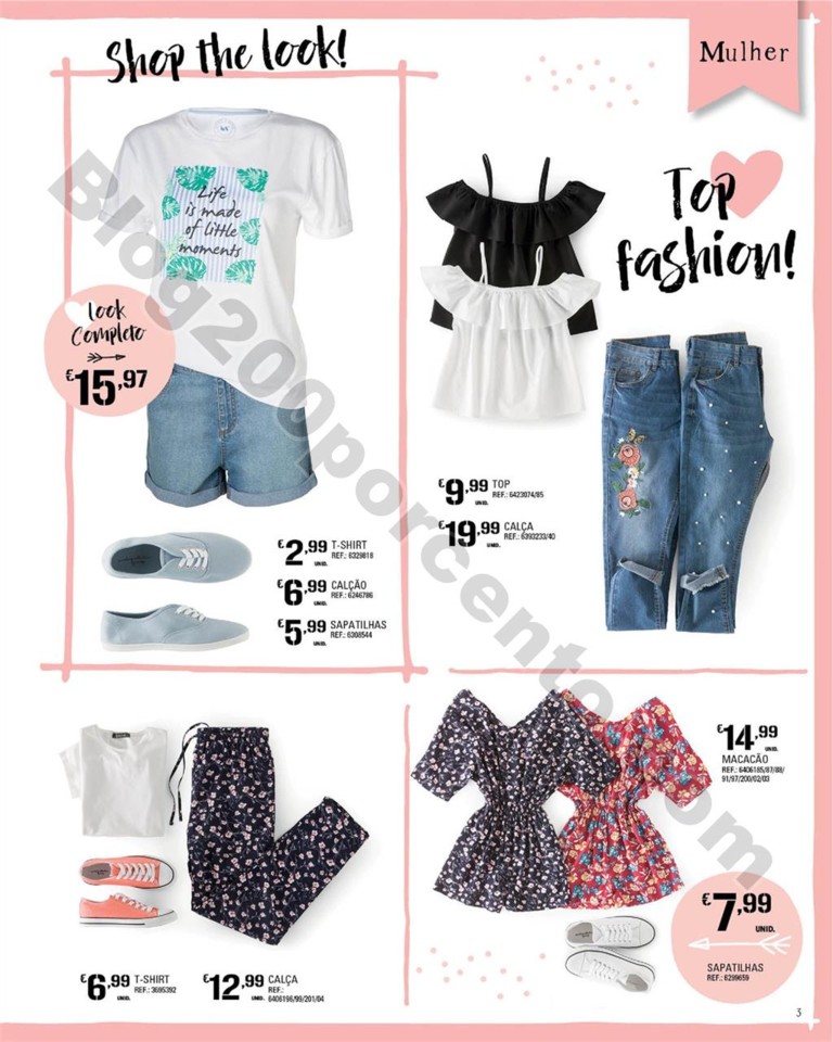 Antevisão Folheto CONTINENTE Moda Low Cost promo