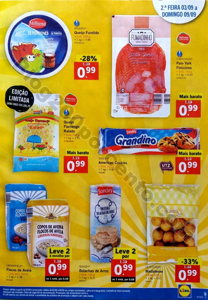 antevisao lidl tudo a 1 euro promocoes de 3 a 9 se