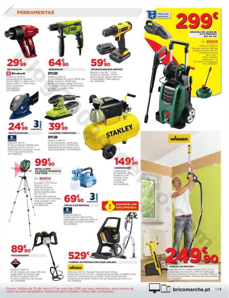 Antevisão Folheto BRICOMARCHÉ Promoções de 25 
