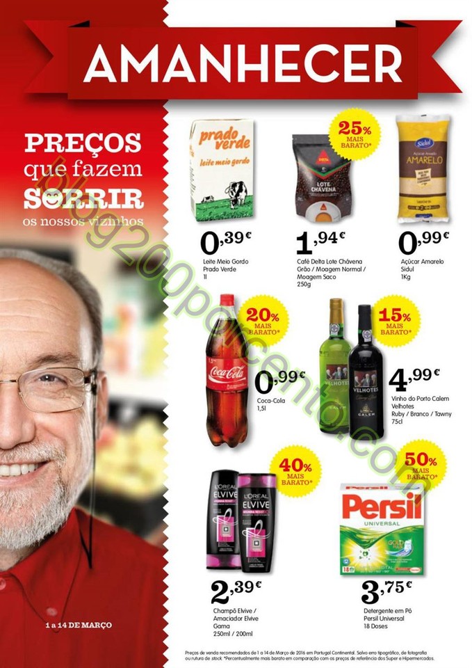 Novo Folheto AMANHECER Promoções de 1 a 14 març