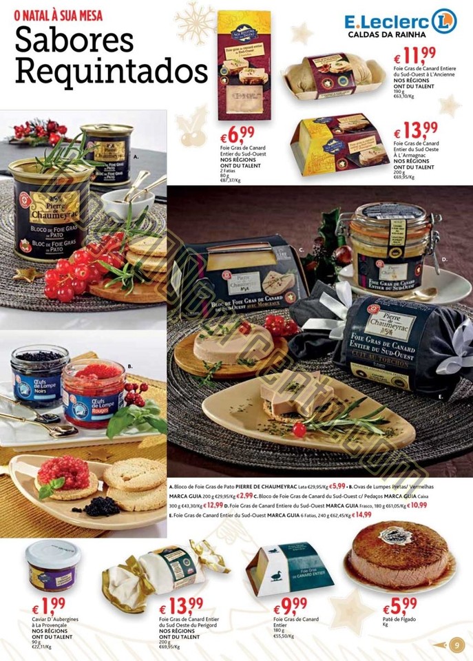 Novo Folheto E-LECLERC Caldas da Rainha Natal até