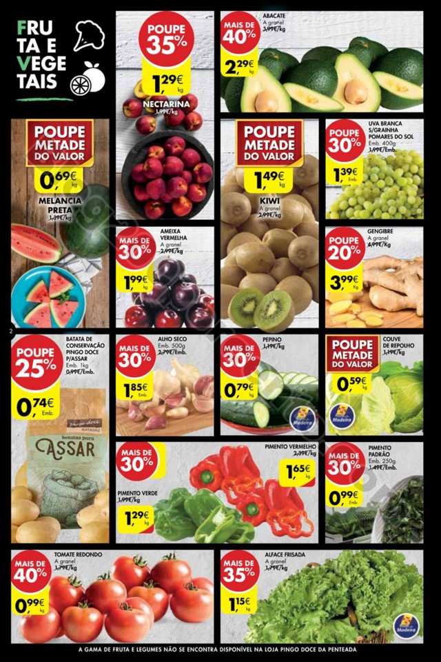 Antevisão Folheto PINGO DOCE Madeira Promoções 