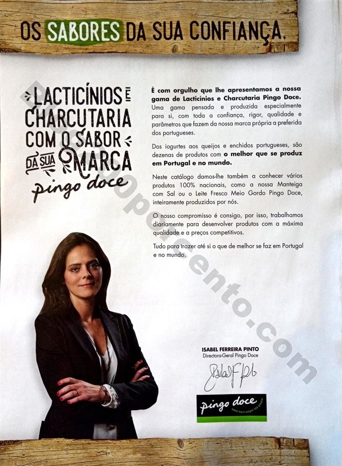 folheto extra pingo doce laticínios e charcutaria