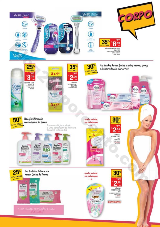 Antevisão Folheto CONTINENTE Beleza Promoções d