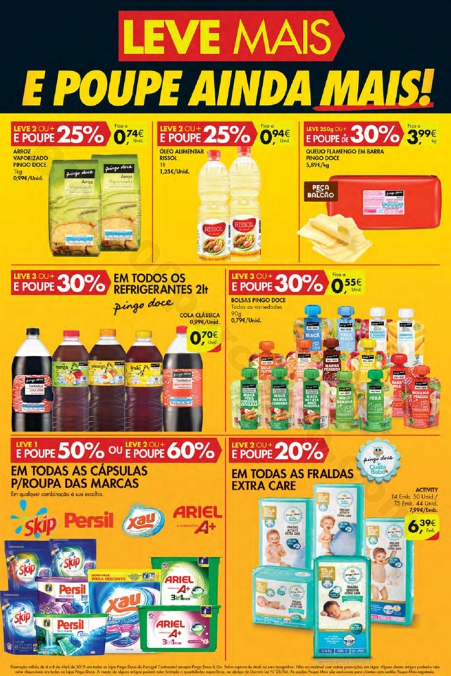 Antevisão Folheto PINGO DOCE Fim de semana promo