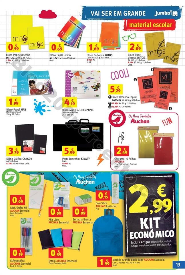 Antevisão Folheto JUMBO Regresso às aulas + Prom