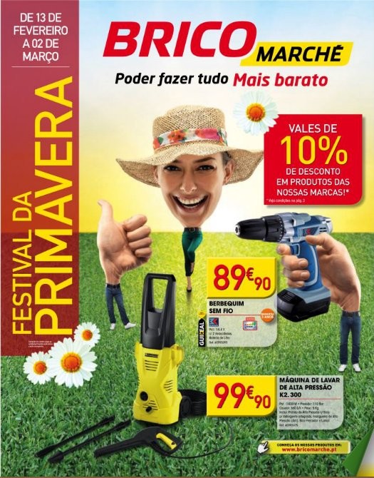 Novo folheto | BRICOMARCHÉ | Festival da Primavera