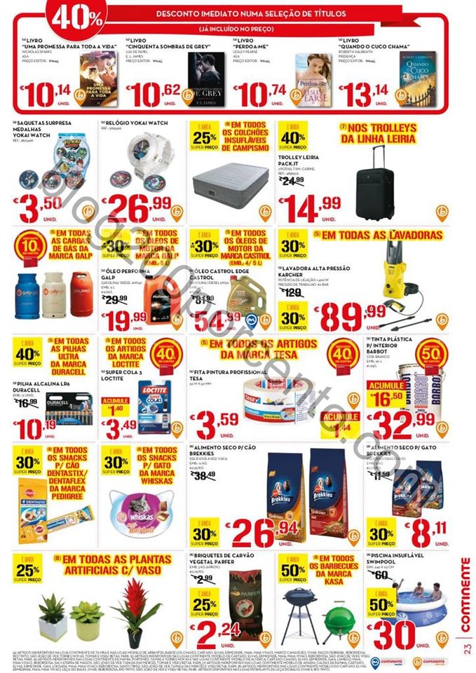 Antevisão Folheto CONTINENTE Promoções de 9 a 1