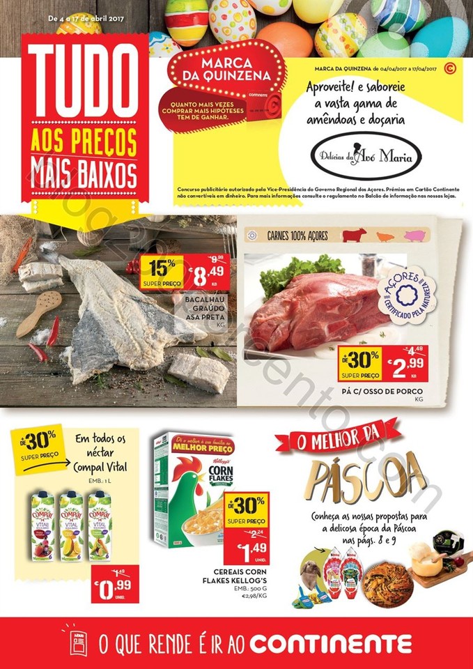 Antevisão Folheto CONTINENTE Açores promoções 