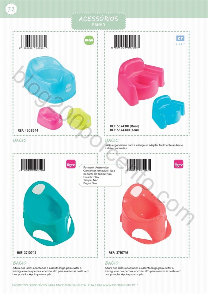 Catálogo técnico puericultura CONTINENTE Promoç