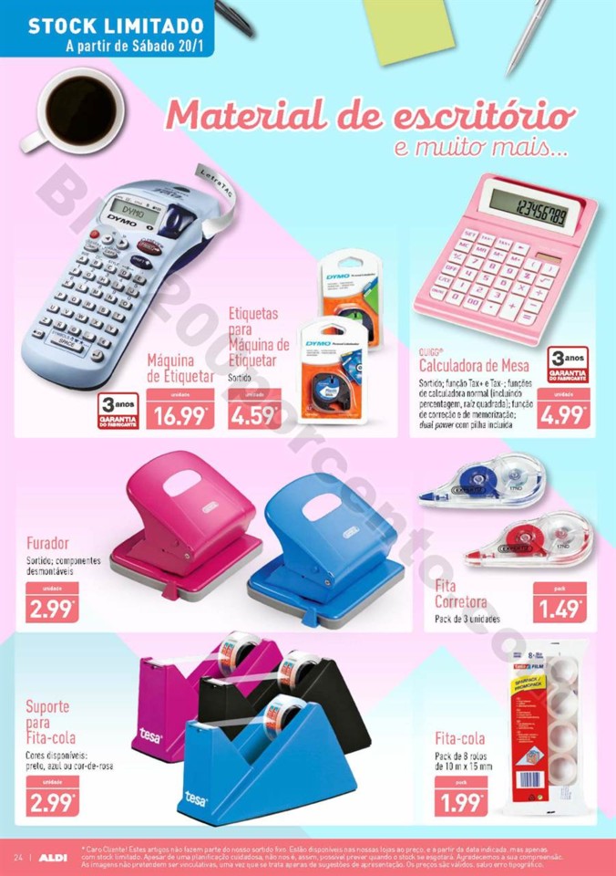 Antevisão Folheto ALDI Promoções a partir de 17