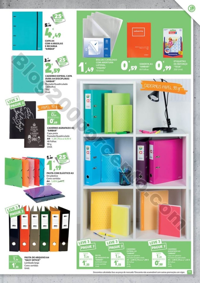 Antevisão Folheto E-LECLERC Regresso às aulas p