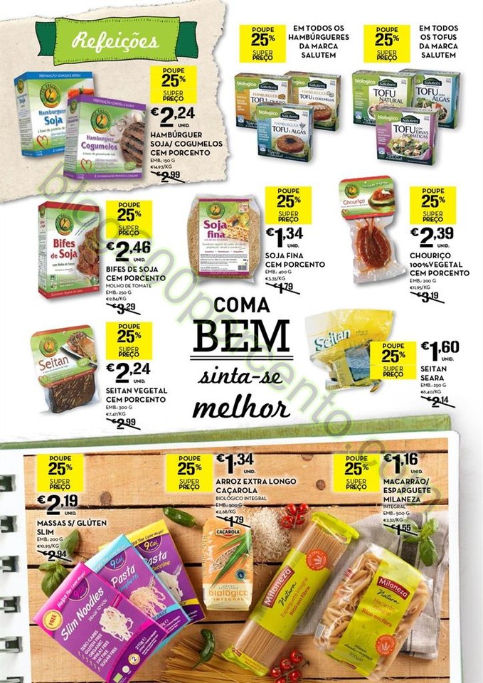 Novo Folheto CONTINENTE Alimentação saudável de