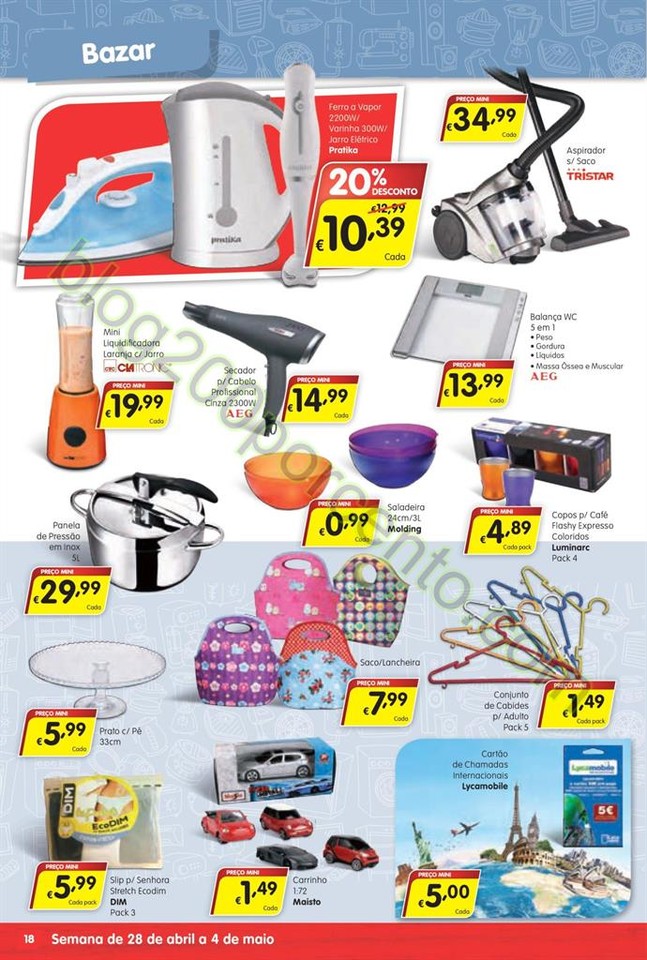 Antevisão Folheto MINIPREÇO Family de 28 abril a