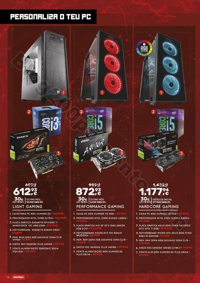 Antevisão Folheto WORTEN Gaming promoções de 26
