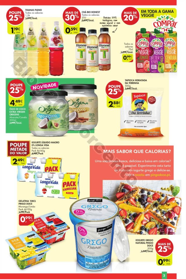 Antevisão Folheto PINGO DOCE Cuide de si promoç