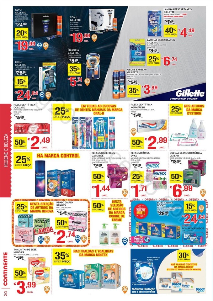Antevisão folheto CONTINENTE Promoções de 18 a 