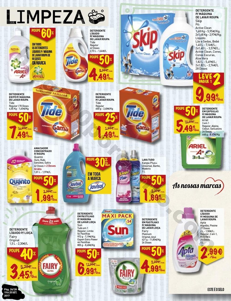 01 antevisão Folheto INTERMARCHÉ de 19 a 25 sete