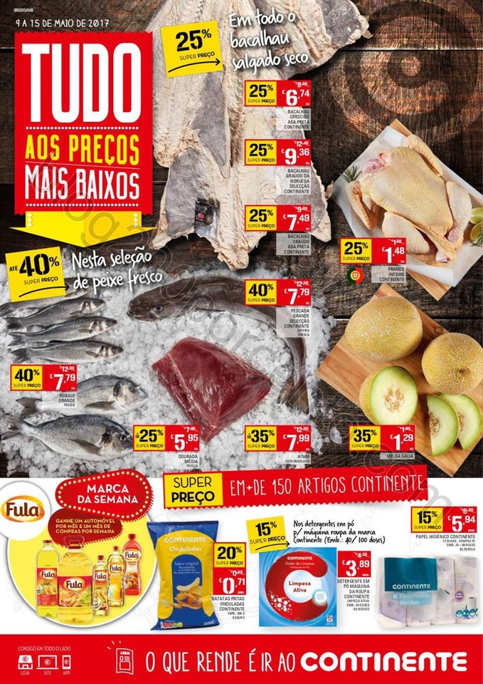 Antevisão Folheto CONTINENTE Promoções de 9 a 1