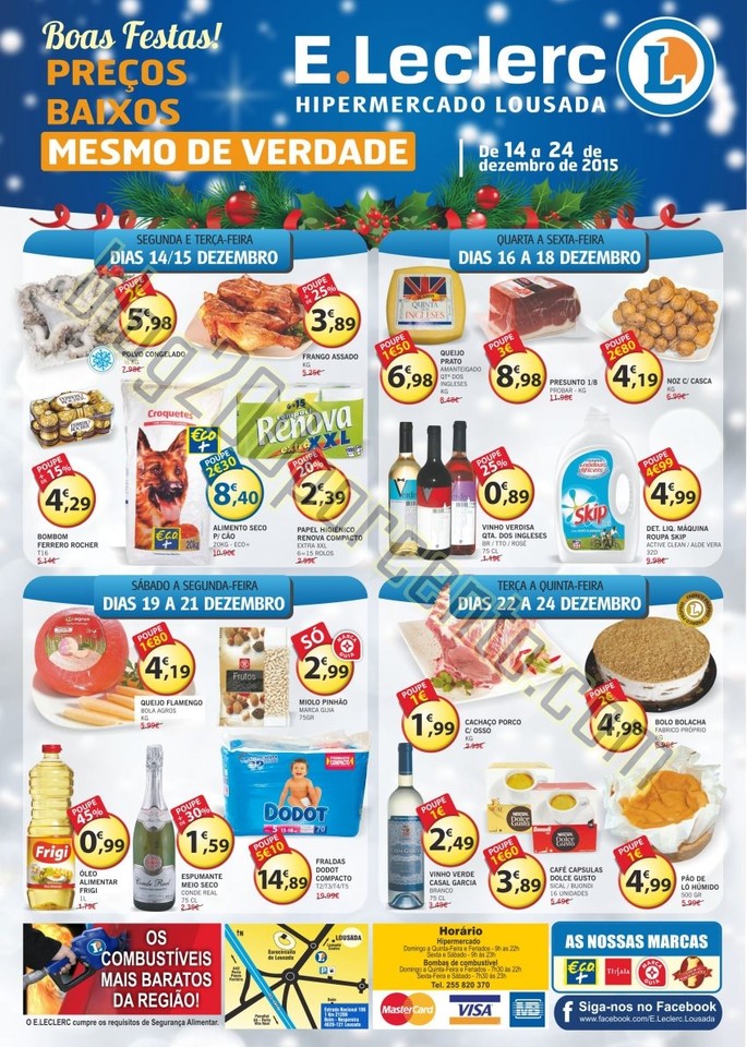 Antevisão Folheto E-LECLERC Lousada promoções d