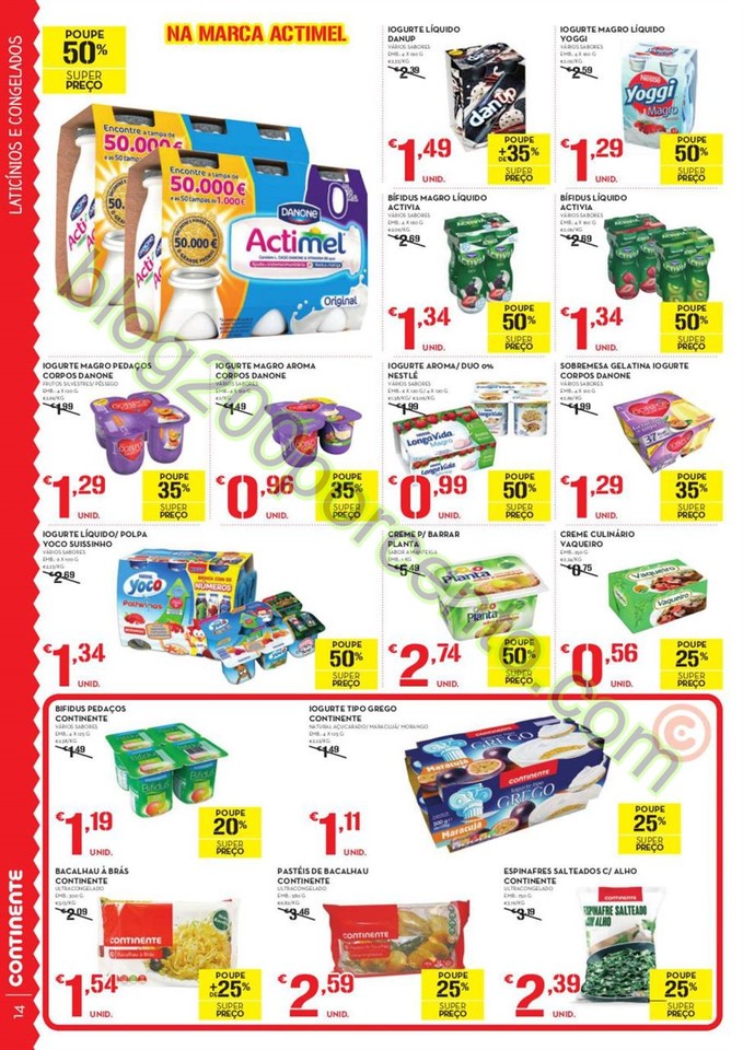 Antevisão Folheto MODELO - CONTINENTE Madeira de 