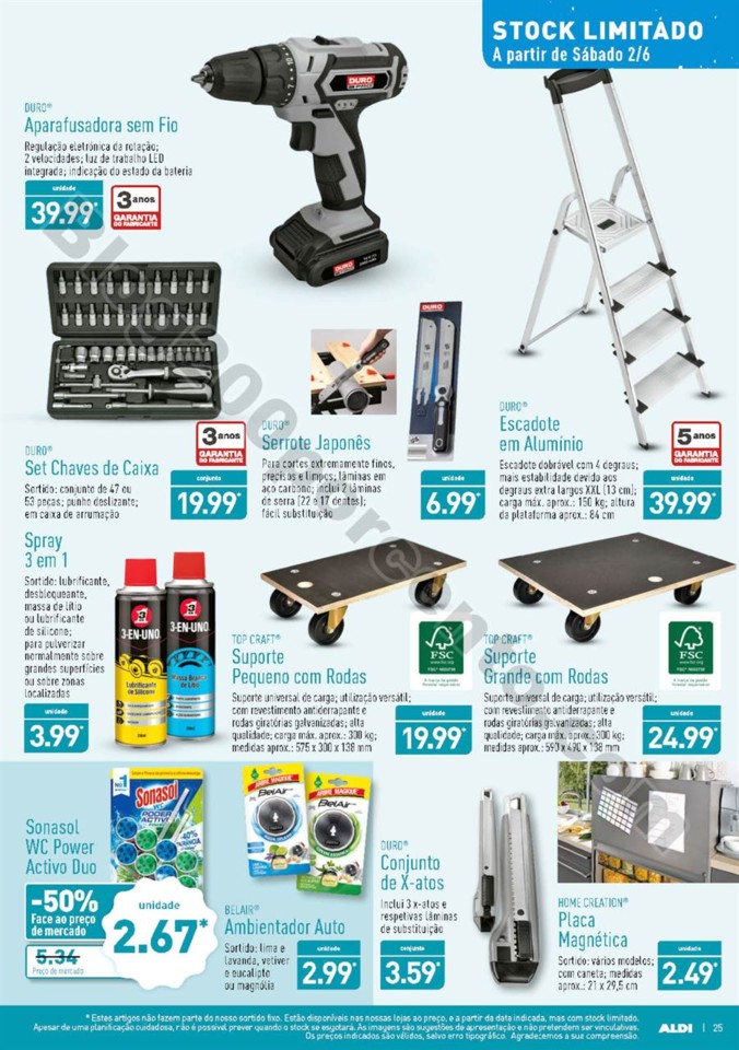 Antevisão Folheto ALDI Promoções a partir de 30