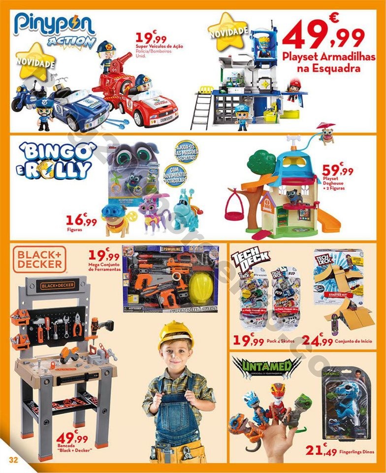 Antevisão Folheto E-LECLERC Brinquedos natal prom