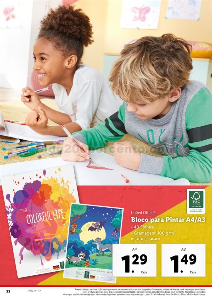 Antevisão Folheto LIDL Regresso às Aulas Promoç