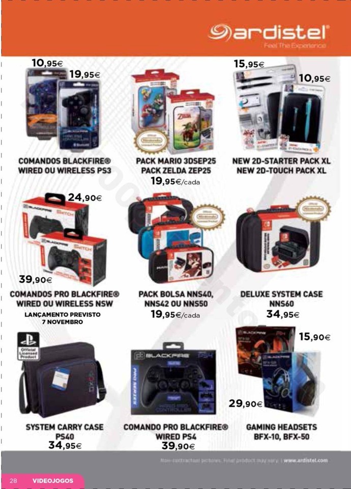 Antevisão Folheto Brinquedos Natal El Corte Ingl