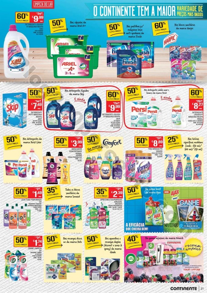 Antevisão Folheto CONTINENTE Promoções de 15 a 