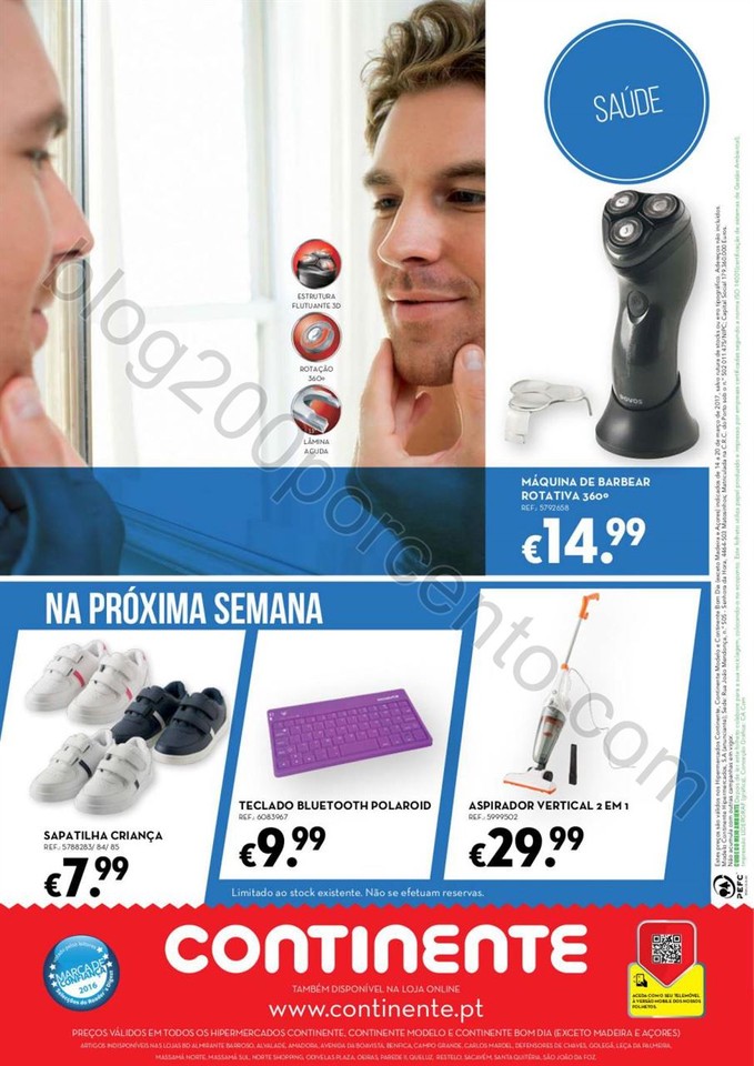 Antevisão Folheto CONTINENTE Bazarão promoções