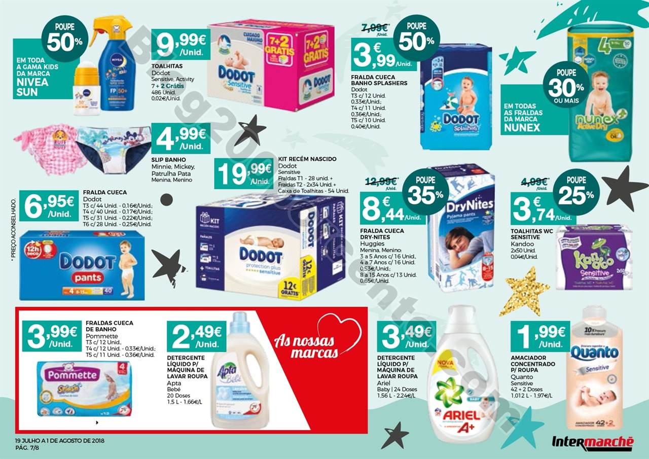 Antevisão Intermarché puericultura 19 julho a 1 