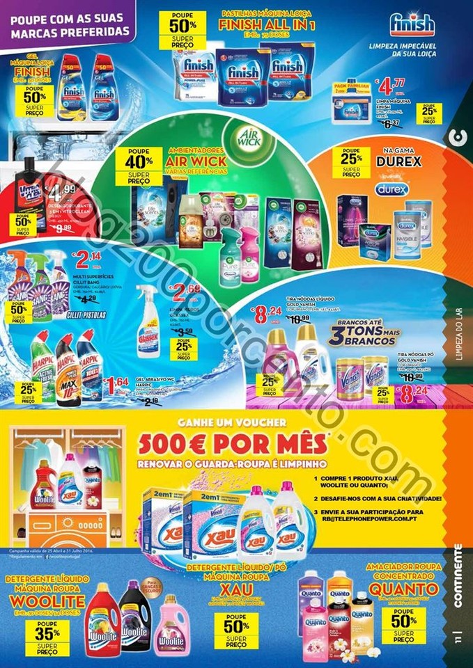 Antevisão Folheto CONTINENTE - MODELO Açores de 