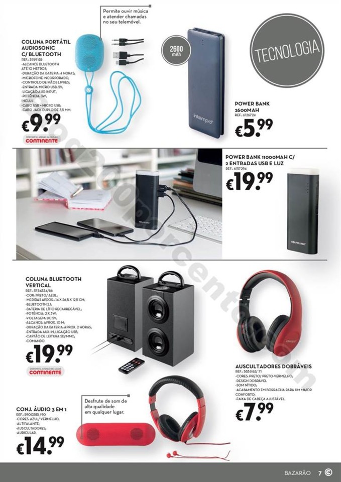 Antevisão Folheto CONTINENTE Bazarão promoções
