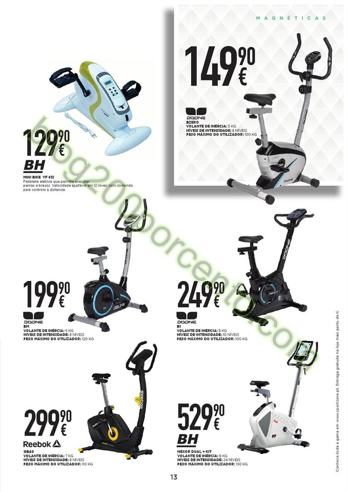 Novo Folheto SPORT ZONE Promoções até 31 outubr