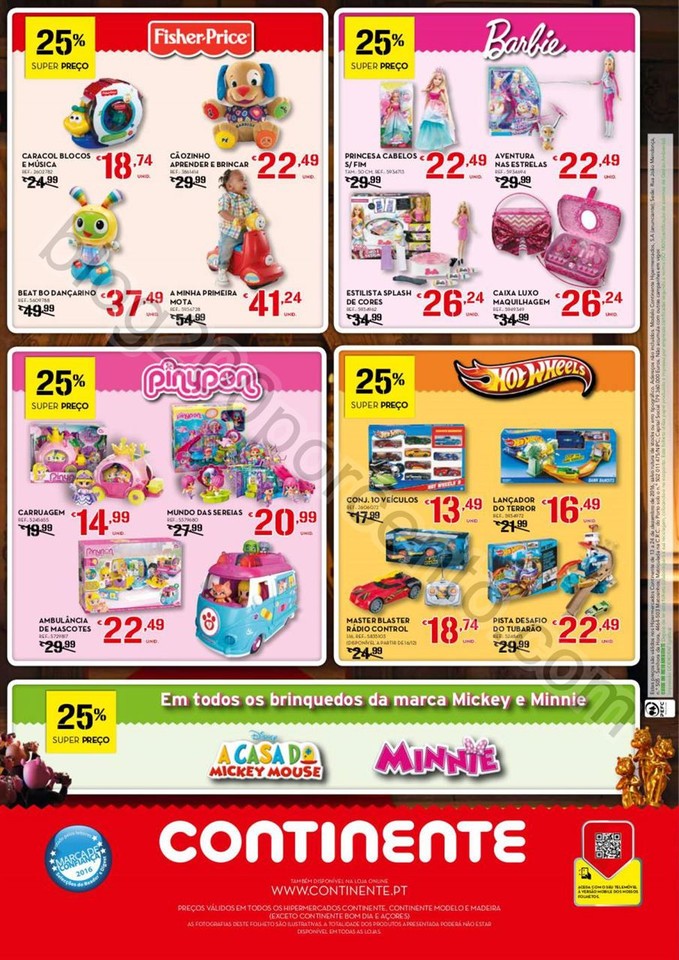 Antevisão Folheto Extra CONTINENTE Brinquedos pro