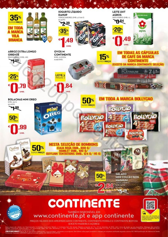 Antevisão Folheto CONTINENTE Fim de semana de 15 