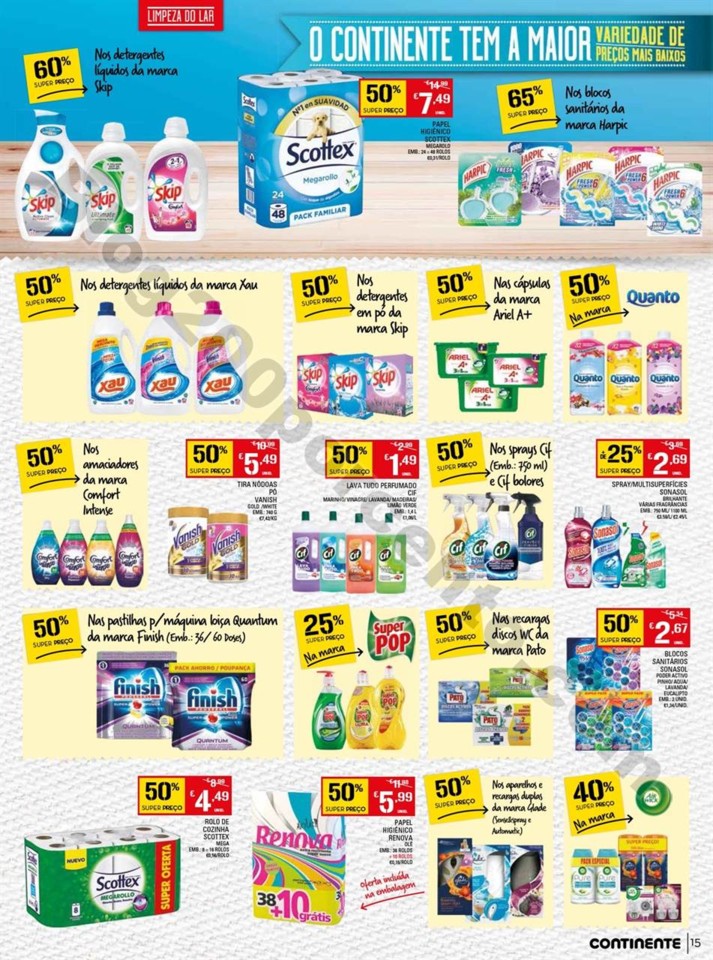 Antevisão folheto continente Madeira promoções 