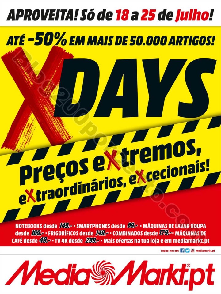 x-days MEDIA MARKT Promoções de 18 a 25 julho p1