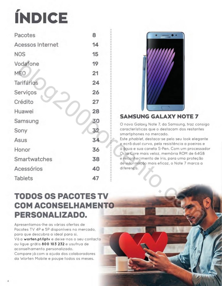 Antevisão Folheto WORTEN Mobile Promoções de 15