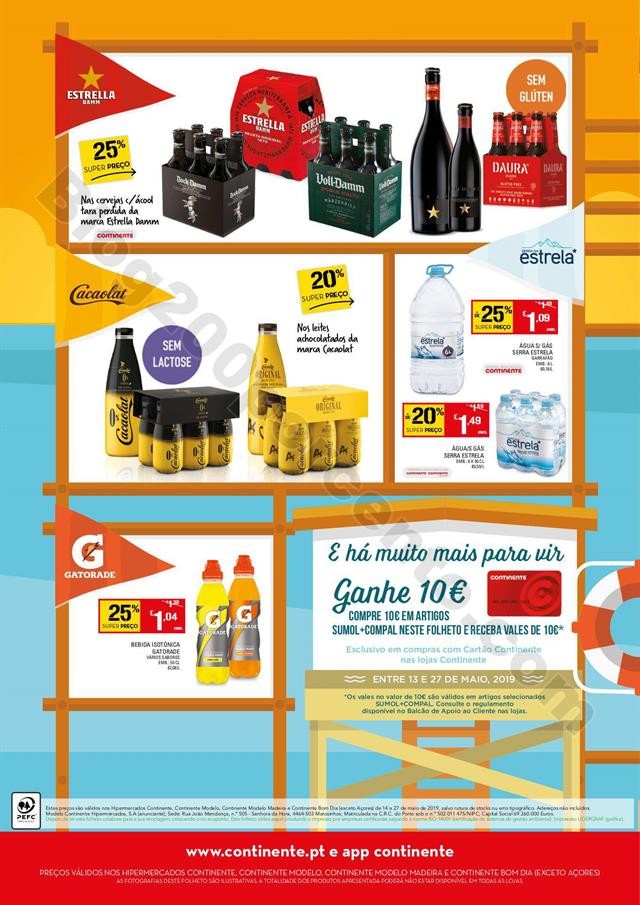 Antevisão Folheto CONTINENTE Sabores de verão pr