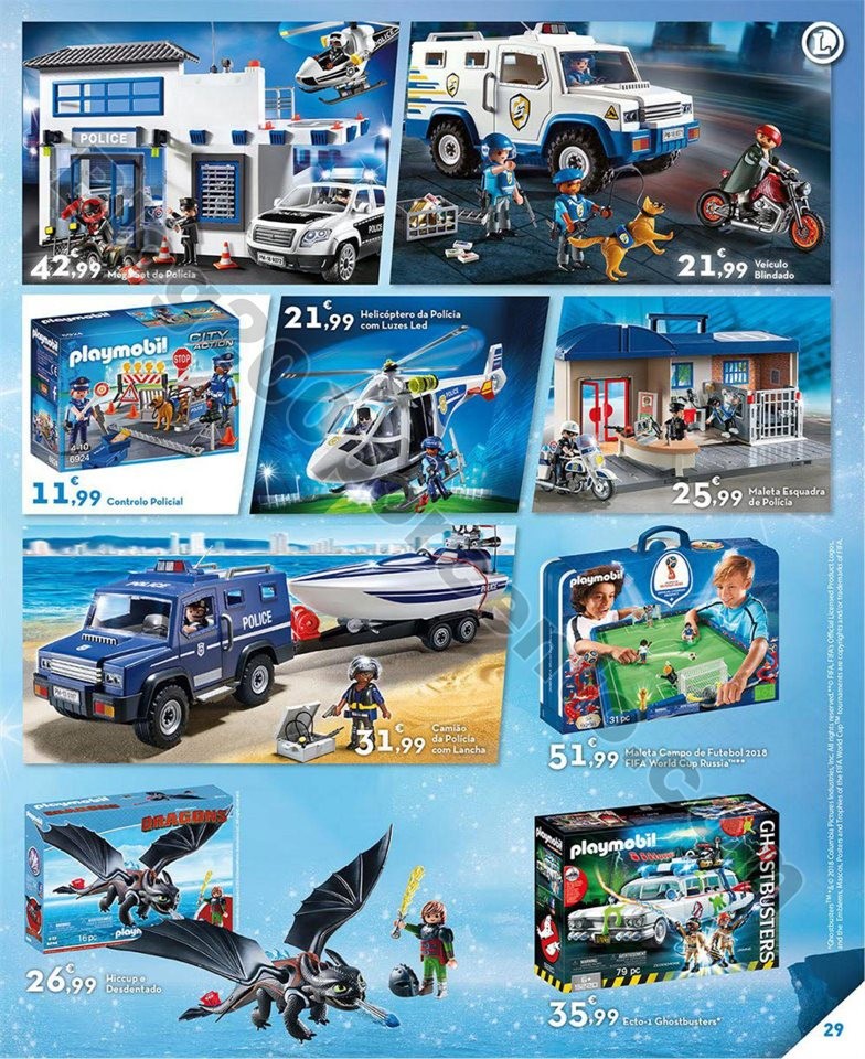 Antevisão Folheto E-LECLERC Brinquedos natal prom