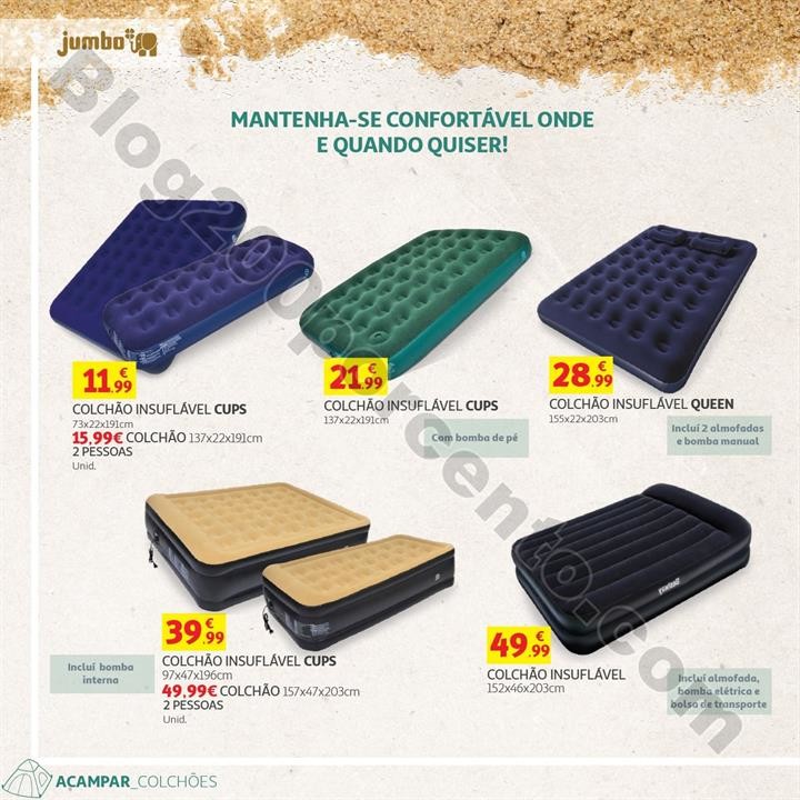 Especial Praia e Campismo JUMBO Promoções de 10 