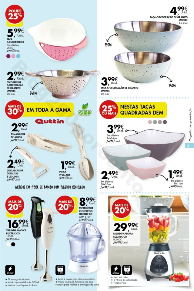 Antevisão Folheto PINGO DOCE Bazar Promoções de